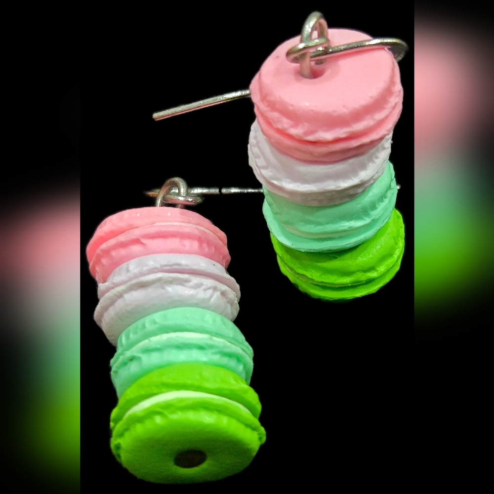 Colorful Macaron Earrings